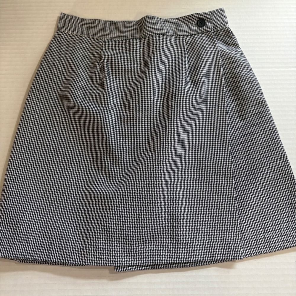 Parker‎ Houndstooth Skirt Women's Size 10 Career Business Work Casual
